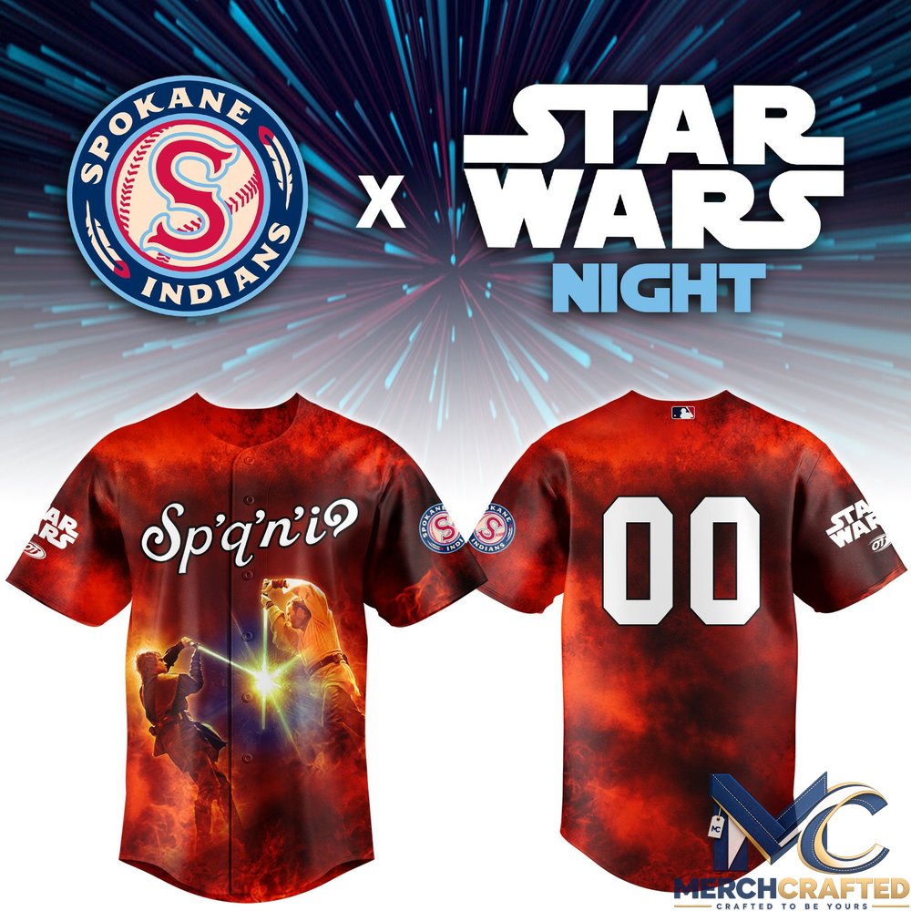 Spokane Indians Star Wars Night Custom Jersey
