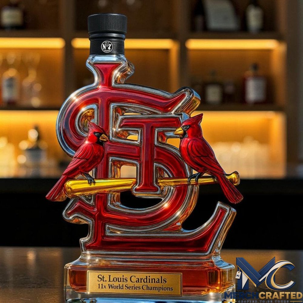 St Louis Cardinals Limited Edition New 2026 Whiskey Decanter