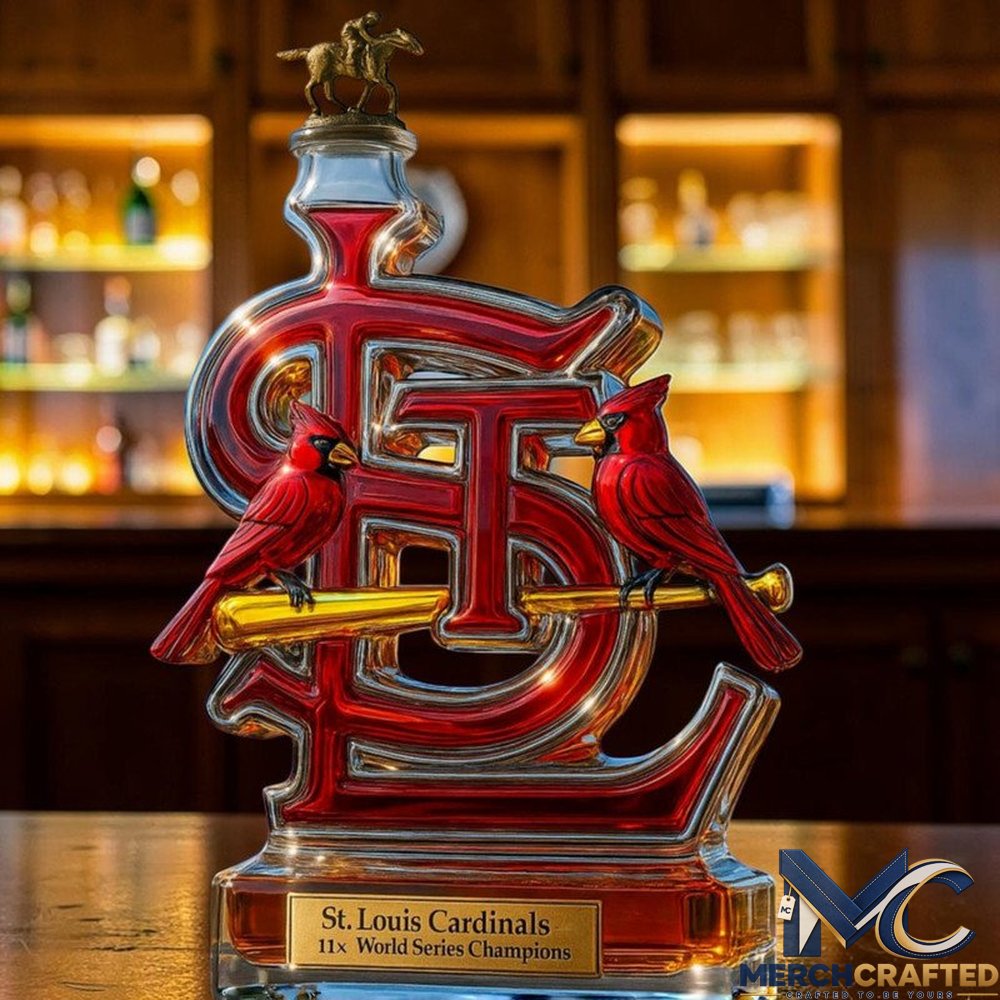 St Louis Cardinals Limited Edition New 2026 Whiskey Decanter