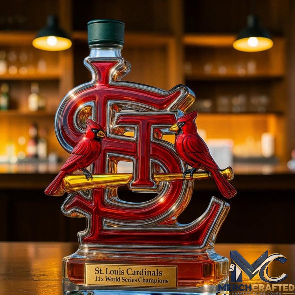 St Louis Cardinals Limited Edition New 2026 Whiskey Decanter