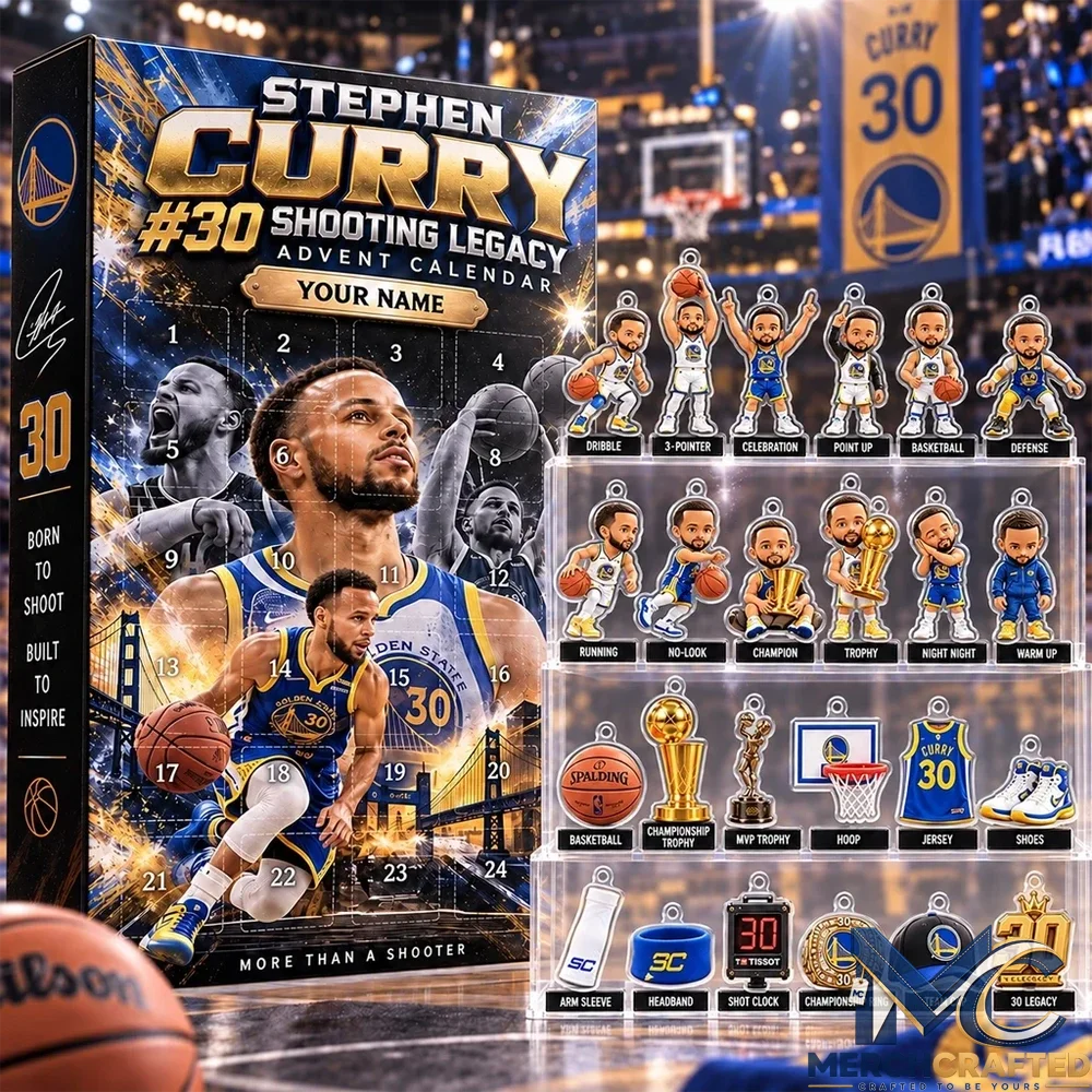Stephen Curry 30 Shooting Legacy Advent Calendar