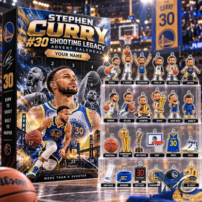 Stephen Curry 30 Shooting Legacy Advent Calendar
