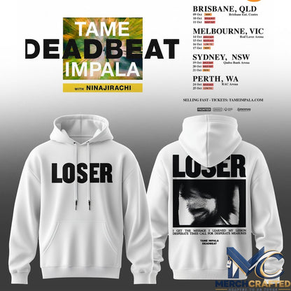 Tame Impala Deadbeat Tour AUS 2026 Special Hoodie