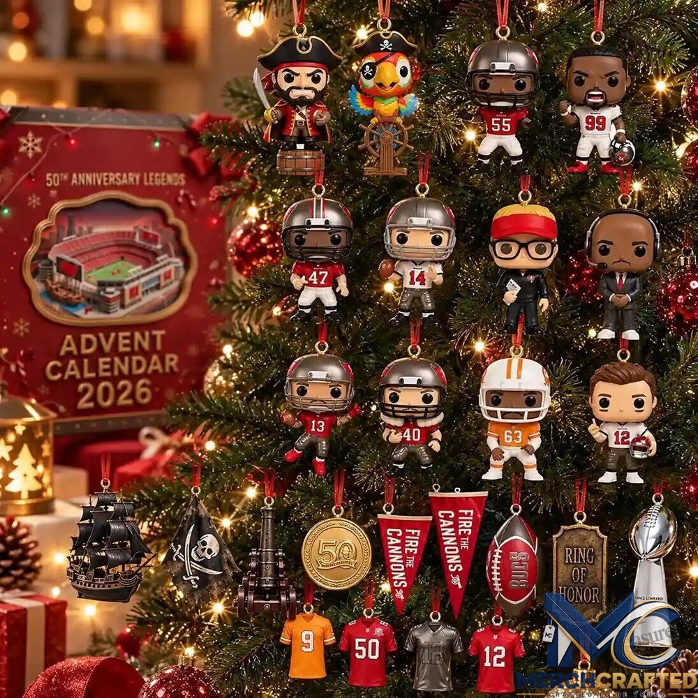 Tampa Bay Buccaneers 50th Anniversary Advent Calendar 2026