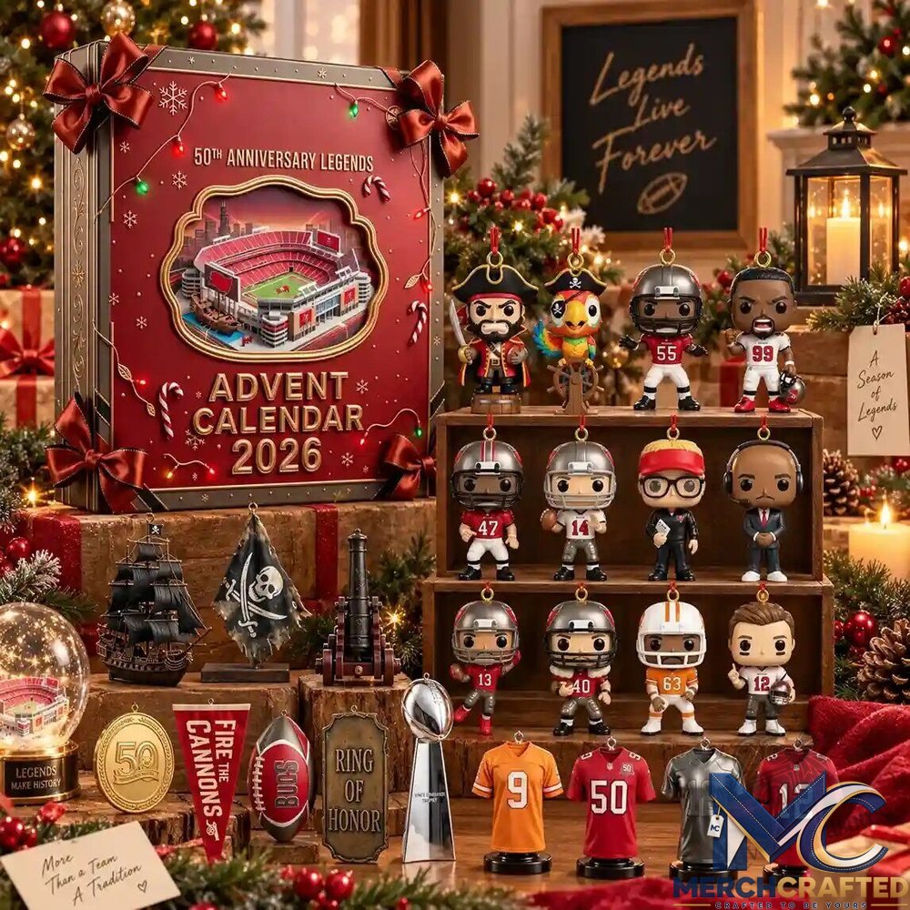 Tampa Bay Buccaneers 50th Anniversary Advent Calendar 2026