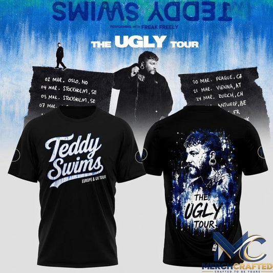 Teddy Swims The UGLY Europe UK Tour 2027 T-Shirt