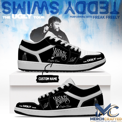 Teddy Swims “The Ugly Tour” 2026 Custom AJ1 Shoes