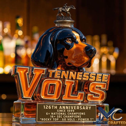 Tennessee Volunteers 126th Anniversary Whiskey Decanter
