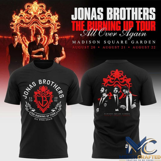 The Burning Up Tour All Over Again 2026 Madison Square Garden Shirt