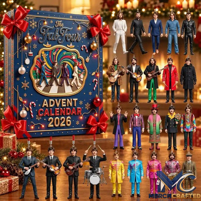 The Fab Four Beatles 2026 Christmas Advent Calendar