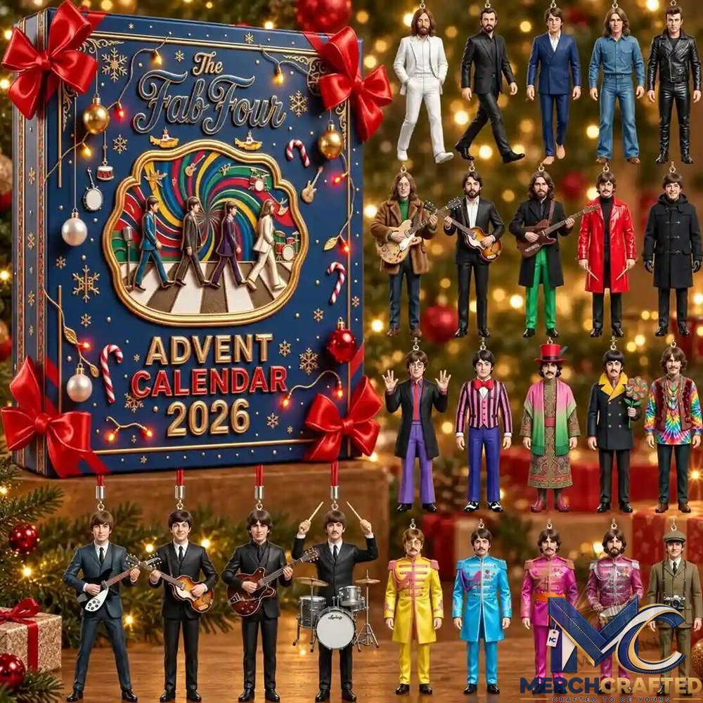 The Fab Four Beatles 2026 Christmas Advent Calendar