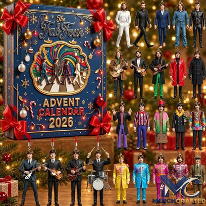 The Fab Four Beatles 2026 Christmas Advent Calendar