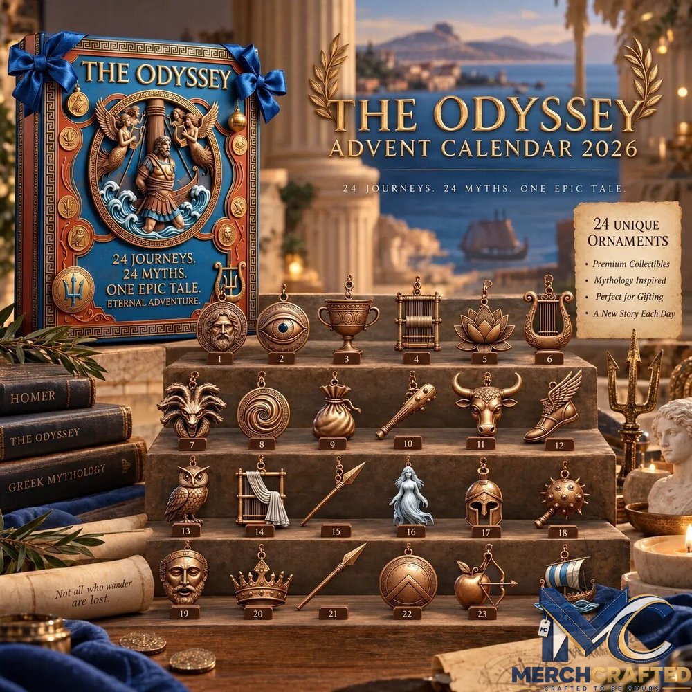 The Odyssey Greek Mythology 2026 Advent Calendar