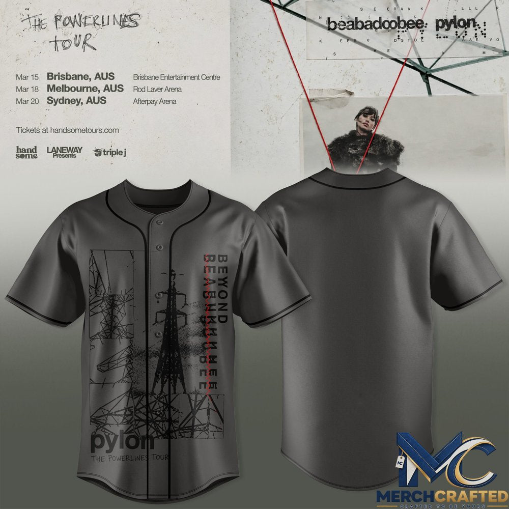 The Powerlines Tour Collection Baseball Jersey