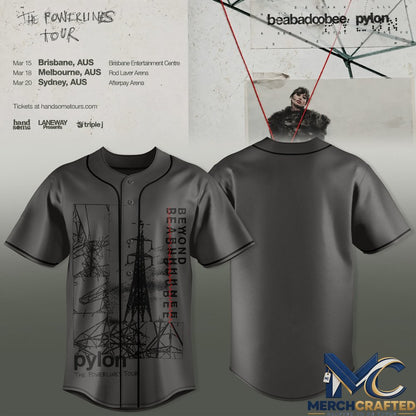 The Powerlines Tour Collection Baseball Jersey