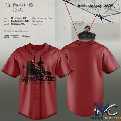 The Powerlines Tour Collection Baseball Jersey