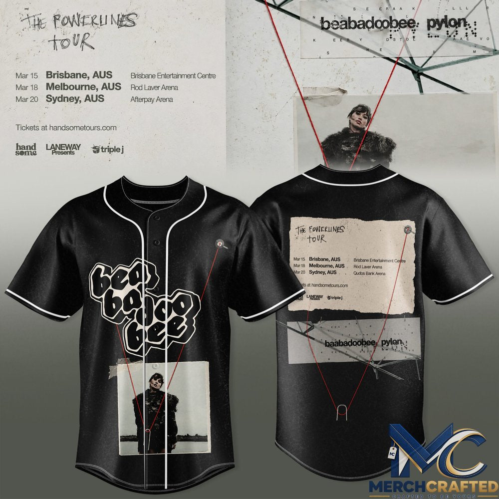 The Powerlines Tour Collection Baseball Jersey