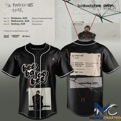 The Powerlines Tour Collection Baseball Jersey