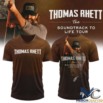 Thomas Rhett ”The Soundtrack to Life Tour” Limited Edition Signature Football Jersey