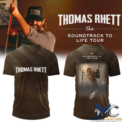 Thomas Rhett ”The Soundtrack to Life Tour” Limited Edition Signature Football Jersey