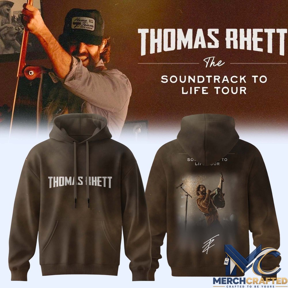 Thomas Rhett ”The Soundtrack to Life Tour” Limited Edition Signature Hoodie
