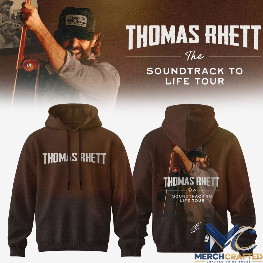 Thomas Rhett ”The Soundtrack to Life Tour” Limited Edition Signature Hoodie