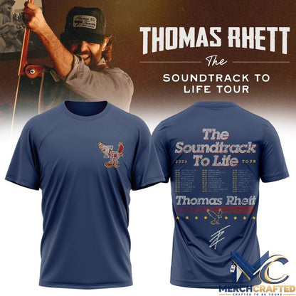 Thomas Rhett ”The Soundtrack to Life Tour” Limited Edition Signature T-Shirt