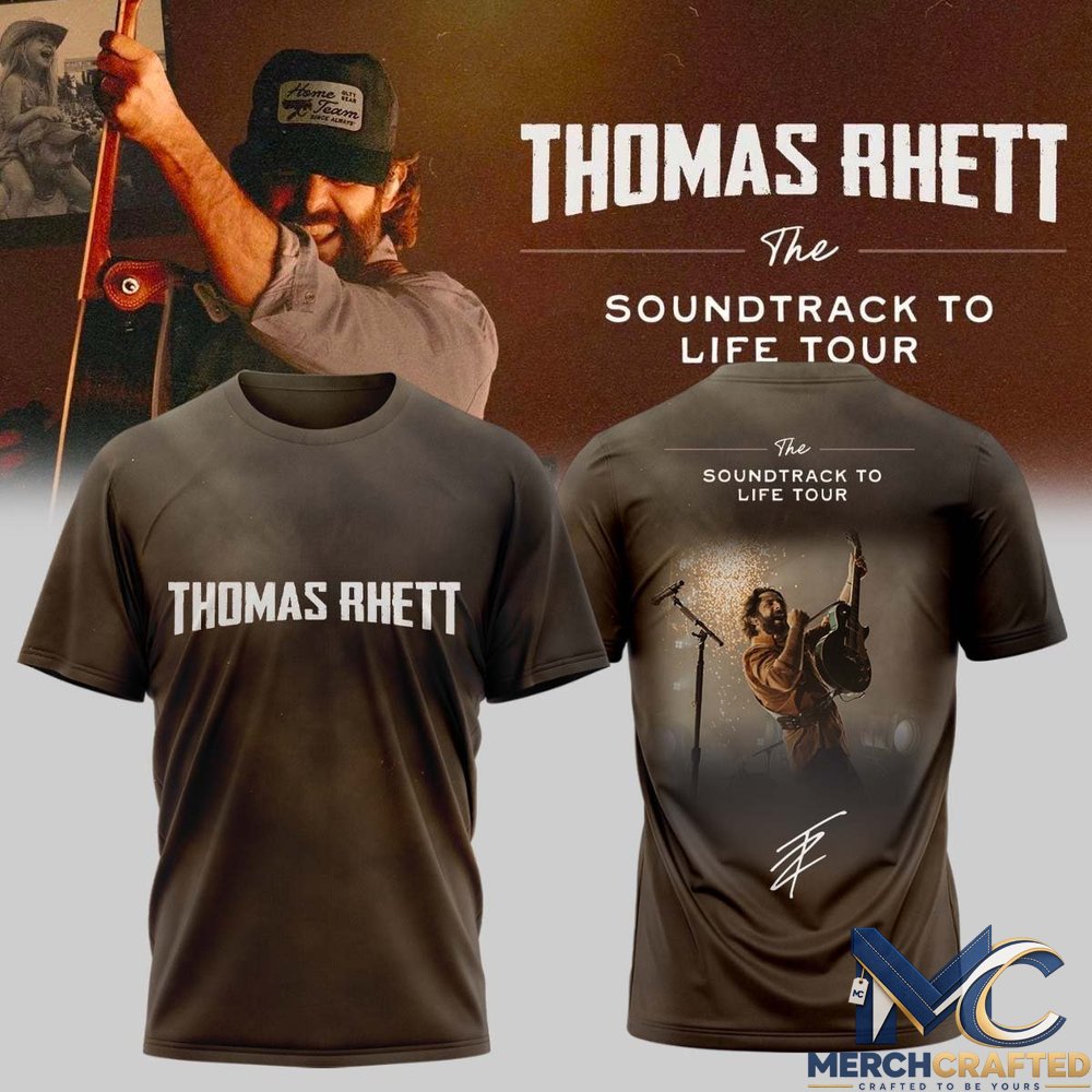 Thomas Rhett ”The Soundtrack to Life Tour” Limited Edition Signature T-Shirt