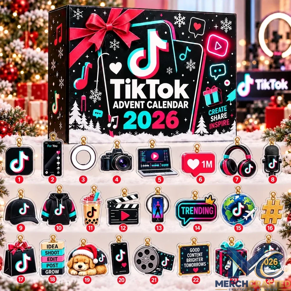 TikTok Advent Calendar 2026 Content Creator Christmas Gift