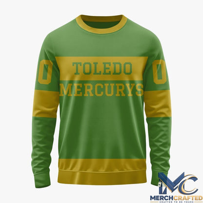 Toledo Walleye 1952 Mercurys Throwback Personalized Sweatshirt