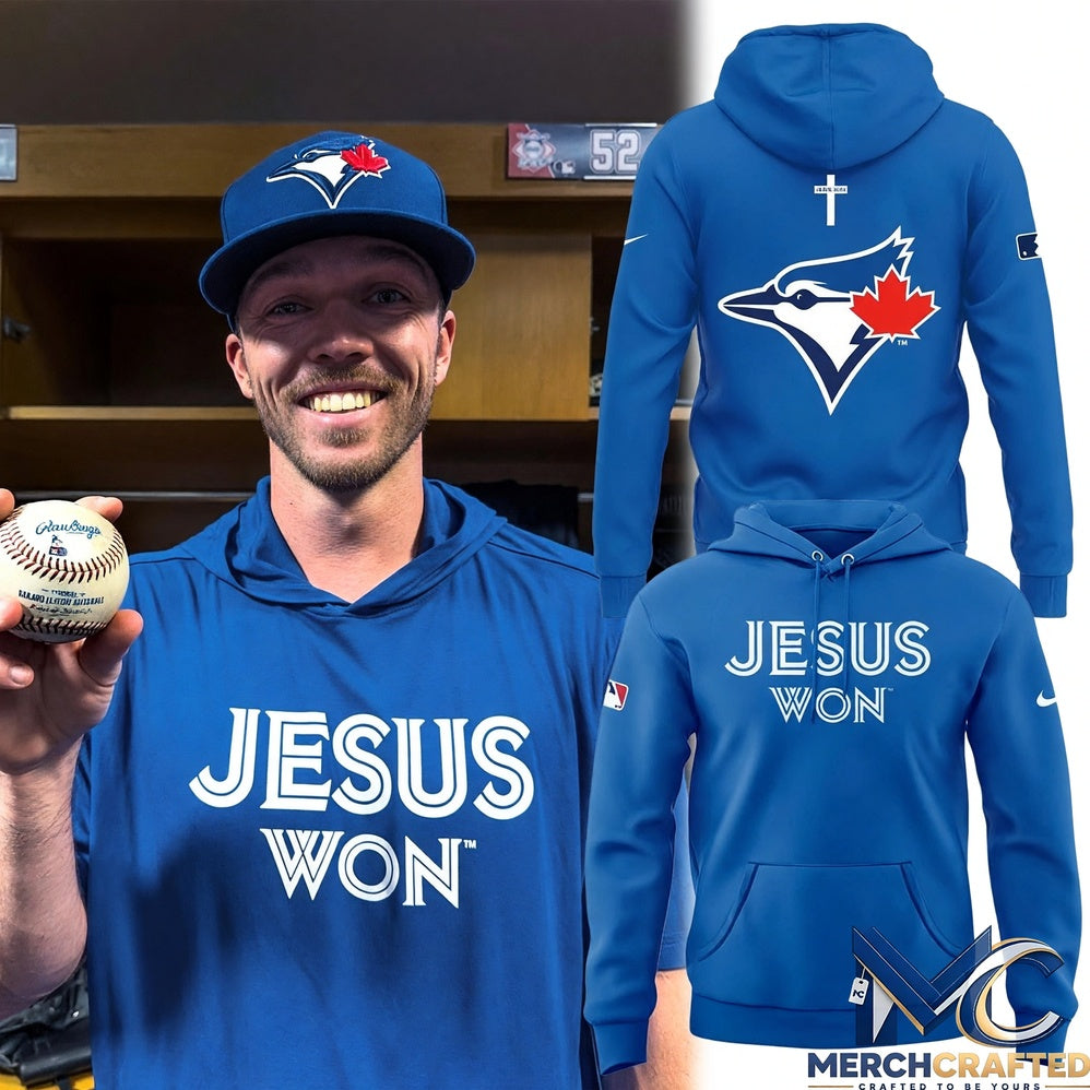 Toronto Blue Jays x JESUS WON 2026 Limited Edition Hoodie