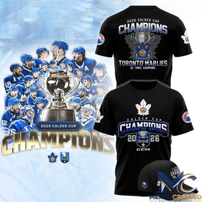 Toronto Marlies 2026 Calder Cup Champions T Shirt