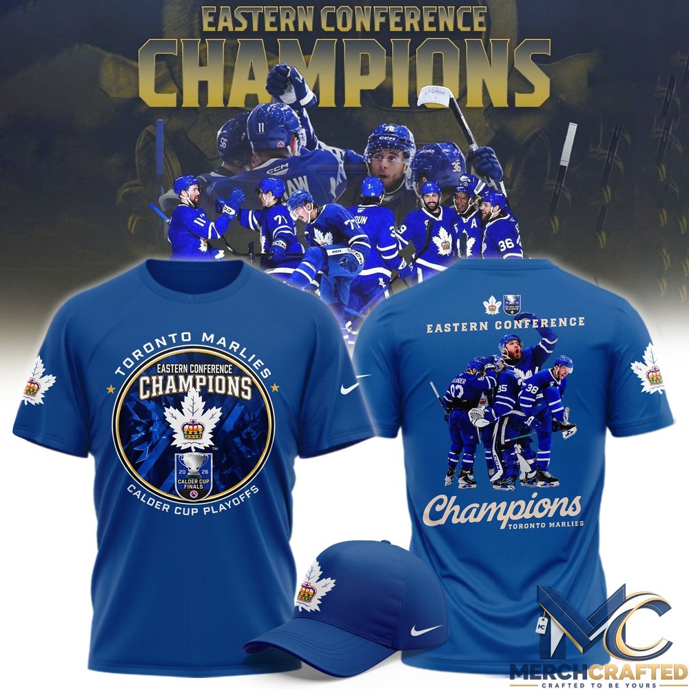 Toronto Marlies 2026 Calder Cup Champions T Shirt