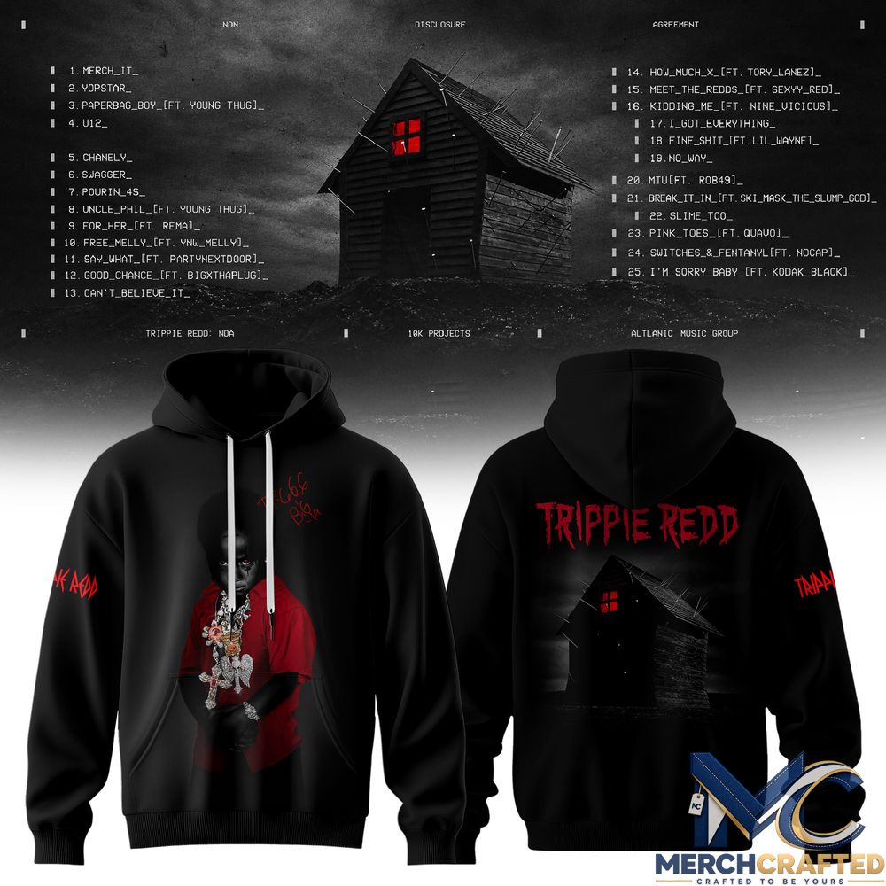 Trippie Redd Non Disclosure Agreement Graphic Hoodie