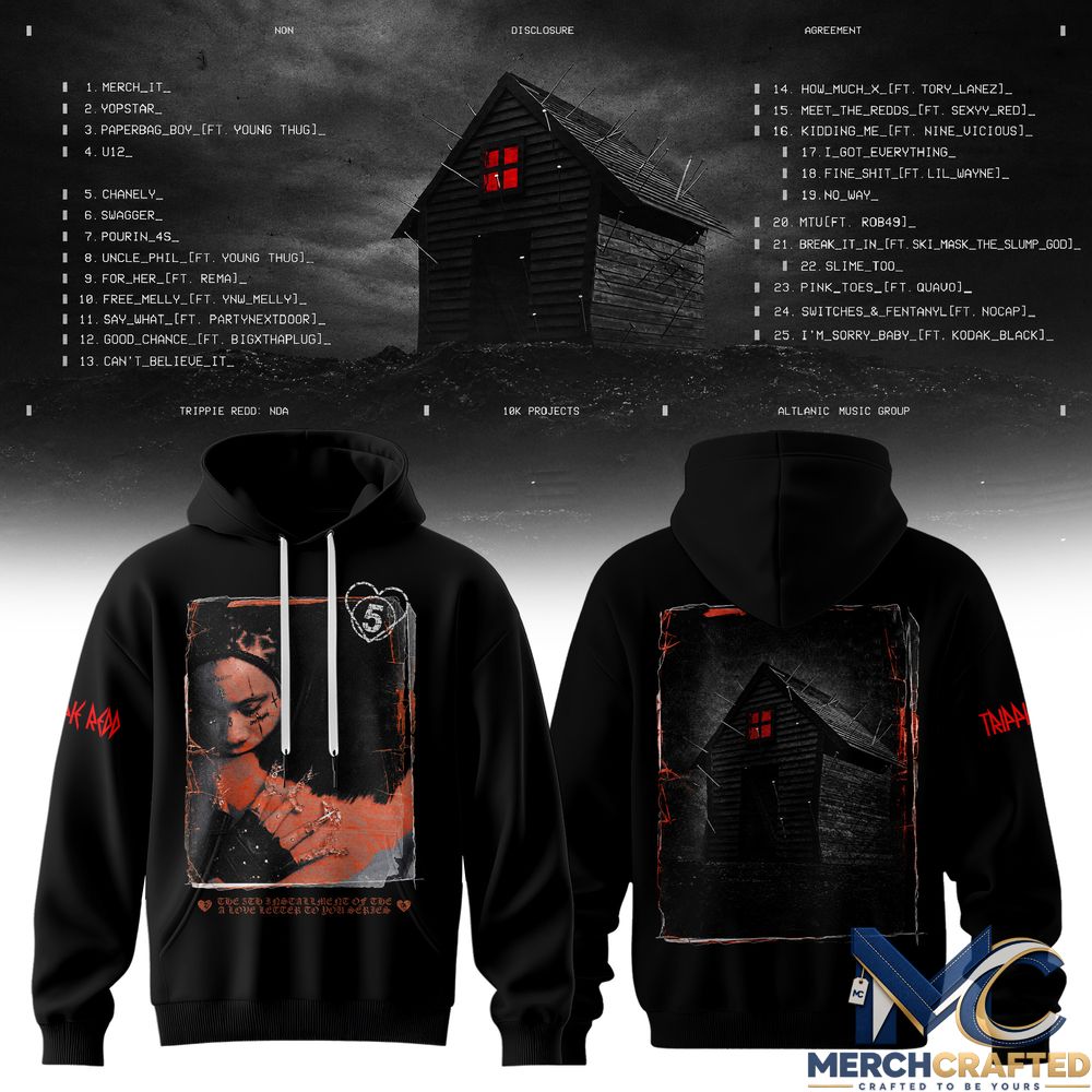 Trippie Redd Non Disclosure Agreement Graphic Hoodie
