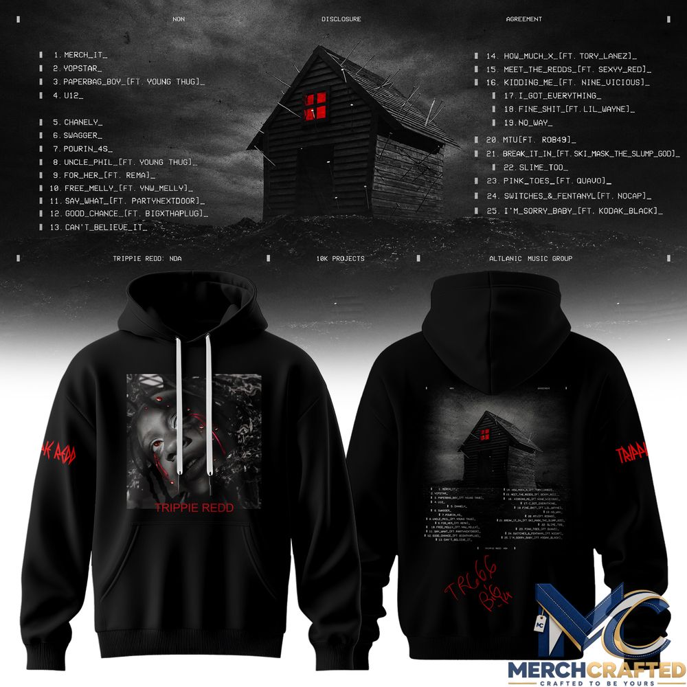 Trippie Redd Non Disclosure Agreement Graphic Hoodie