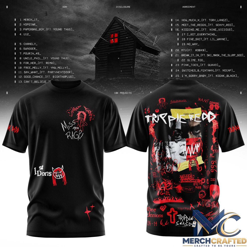 Trippie Redd Non Disclosure Agreement T-Shirt