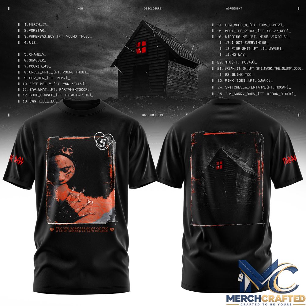 Trippie Redd Non Disclosure Agreement T-Shirt