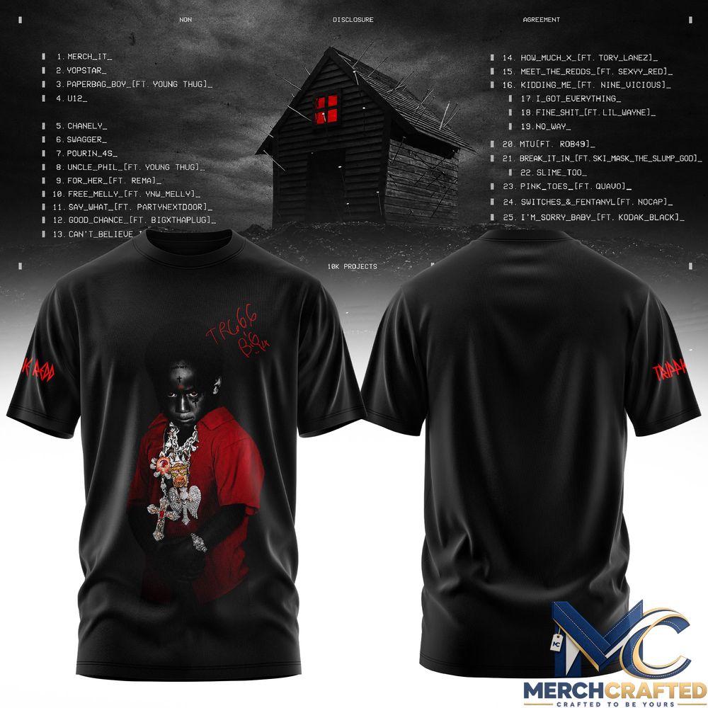 Trippie Redd Non Disclosure Agreement T-Shirt