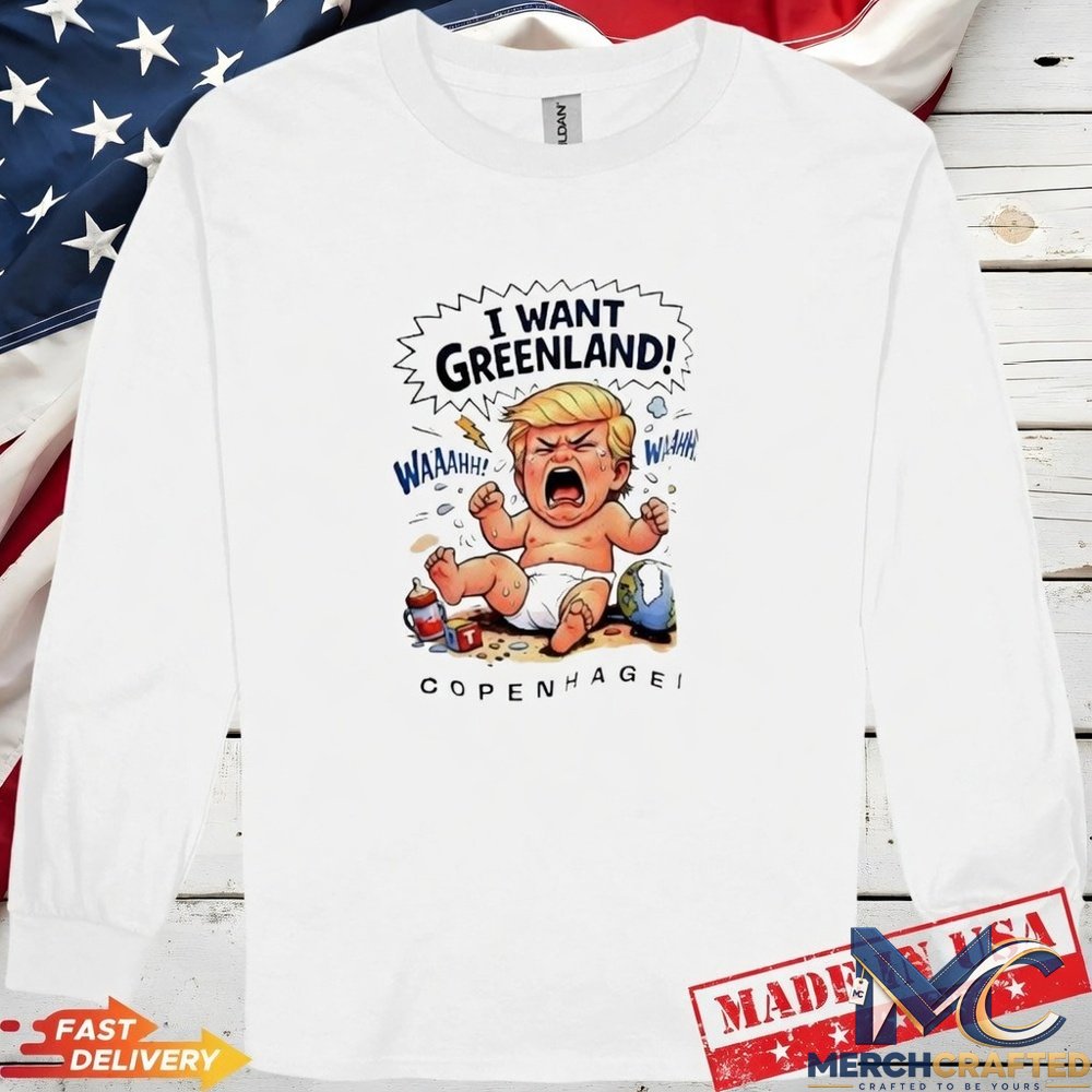 Trump I want greenland copenhagen t-shirt