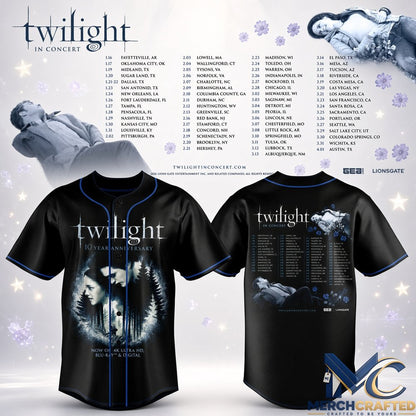 Twilight Saga Twilight In Concert Baseball Jersey