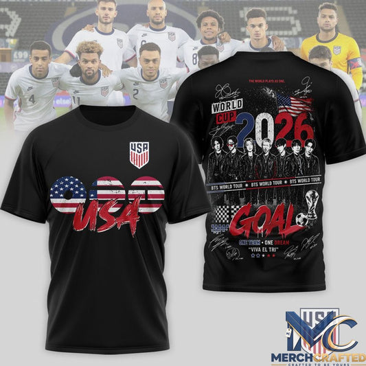 USA x BTS World Cup 2026 Limited Edition Shirt