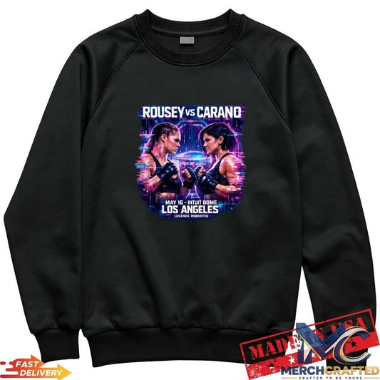 Ultimate Ronda Rousey vs Gina Carano T-Shirt for MMA Fans