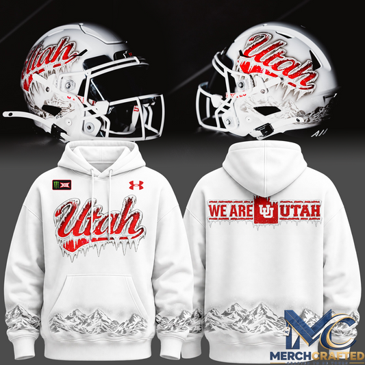 Utah Utes Ice Cold White Out Exclusive 2026 Hoodie