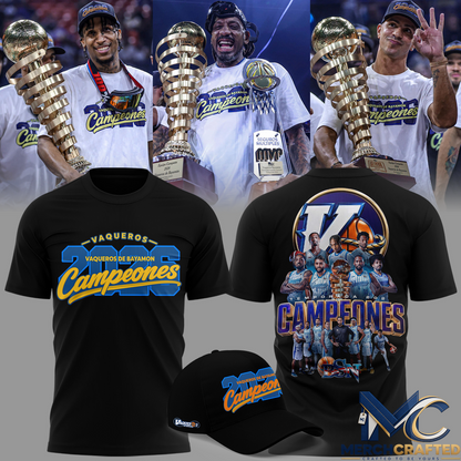 Vaqueros de Bayamón 2026 BSN Champions T-shirt