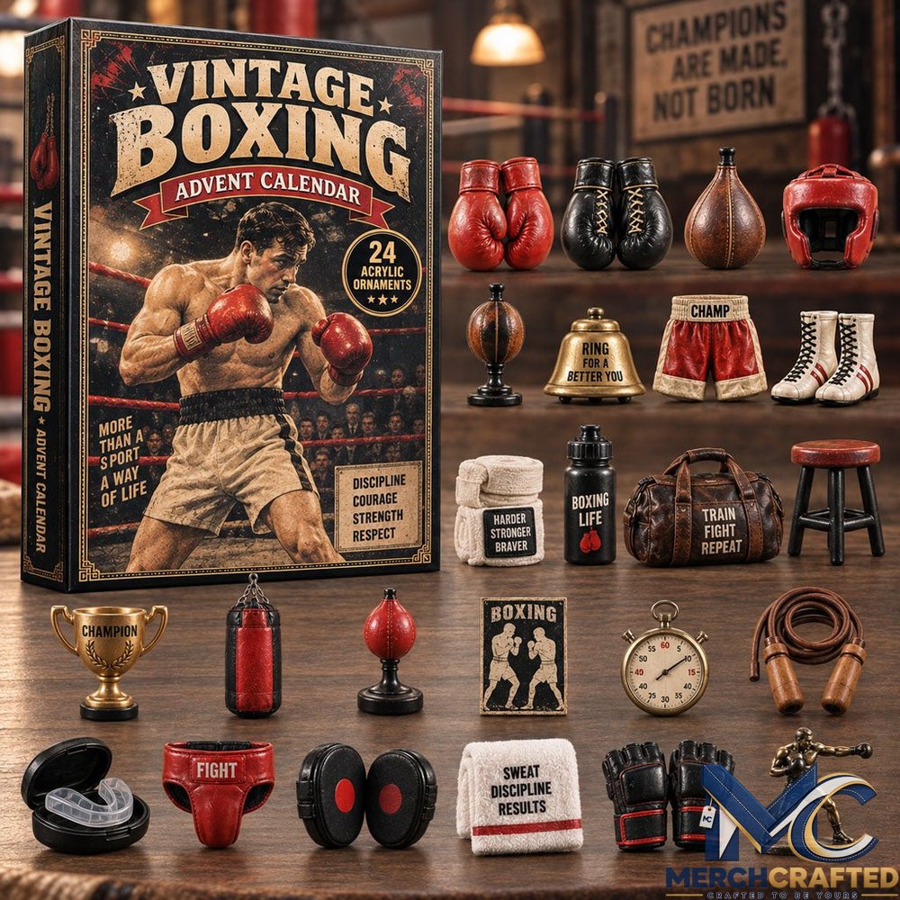 Vintage Boxing 2026 - 24-Day Festive Countdown Advent Calendar