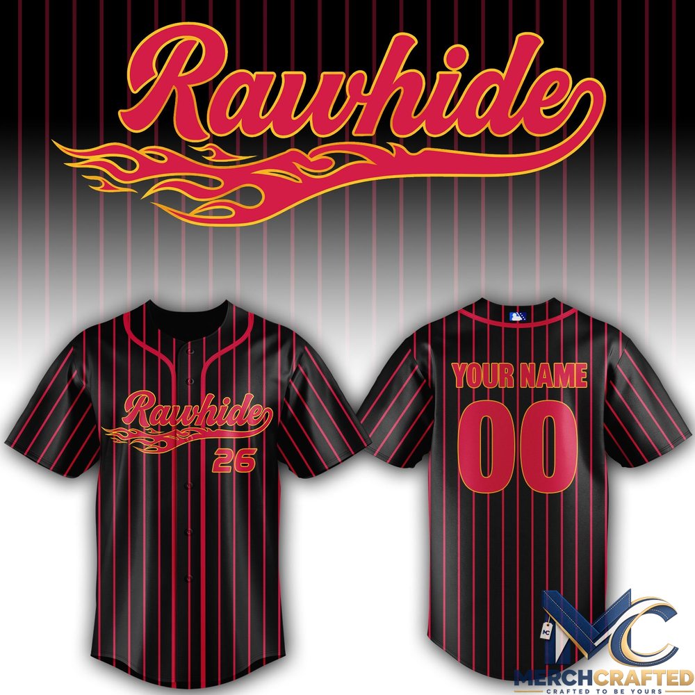 Visalia Rawhide Cars Limited Baseball Jersey