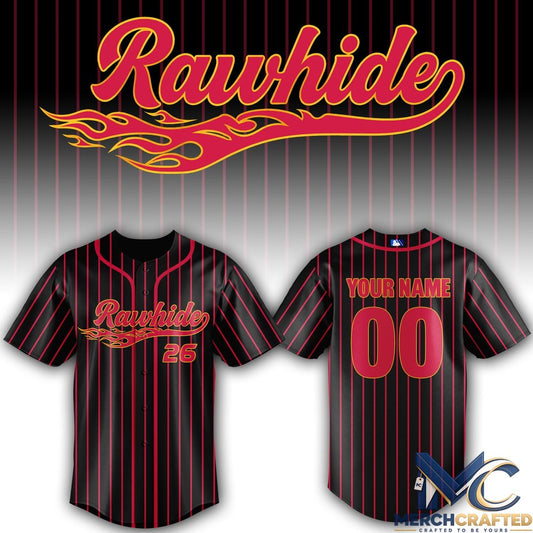Visalia Rawhide Cars Limited Baseball Jersey