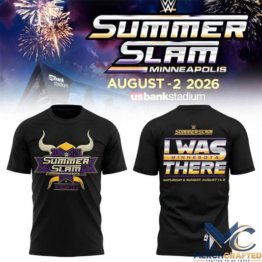 WWE Summer Slam 2026 In Minnesota Shirt