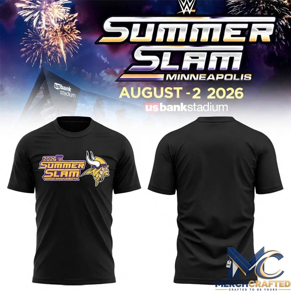 WWE Summer Slam 2026 In Minnesota Shirt
